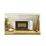 Voir la diapositive 4 : SEVERIN Micro-ondes 17l 700w noir/blanc - 7885