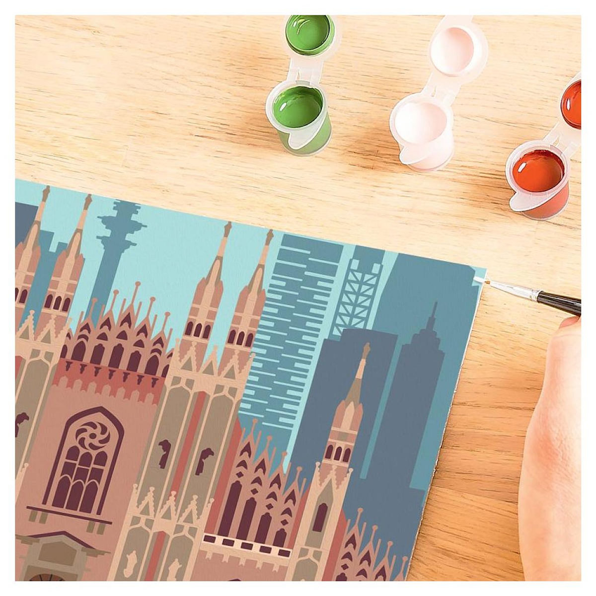 RAVENSBURGER Creart 24x30 cm milan peinture