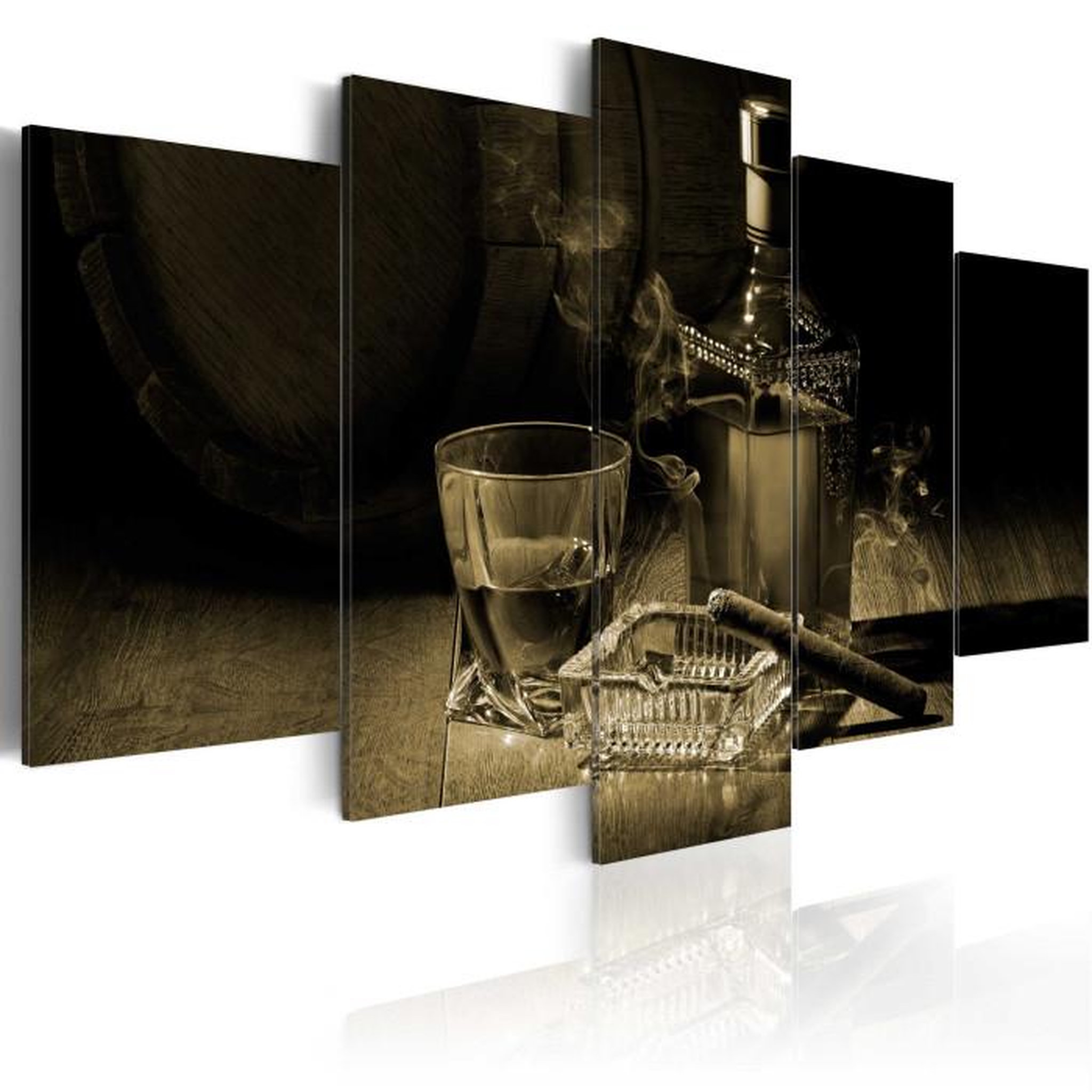 Paris Prix Tableau Imprimé  Gentlemen's Evening II. Coloris disponibles : Multicolore
