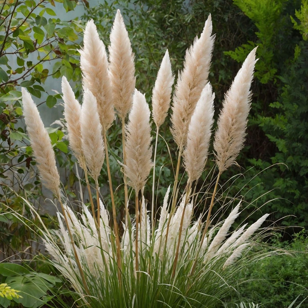 PLANT IN A BOX Herbe de la Pampa - Set de 6 - Cortaderia selloana - Hauteur 25-40cm - ⌀9cm