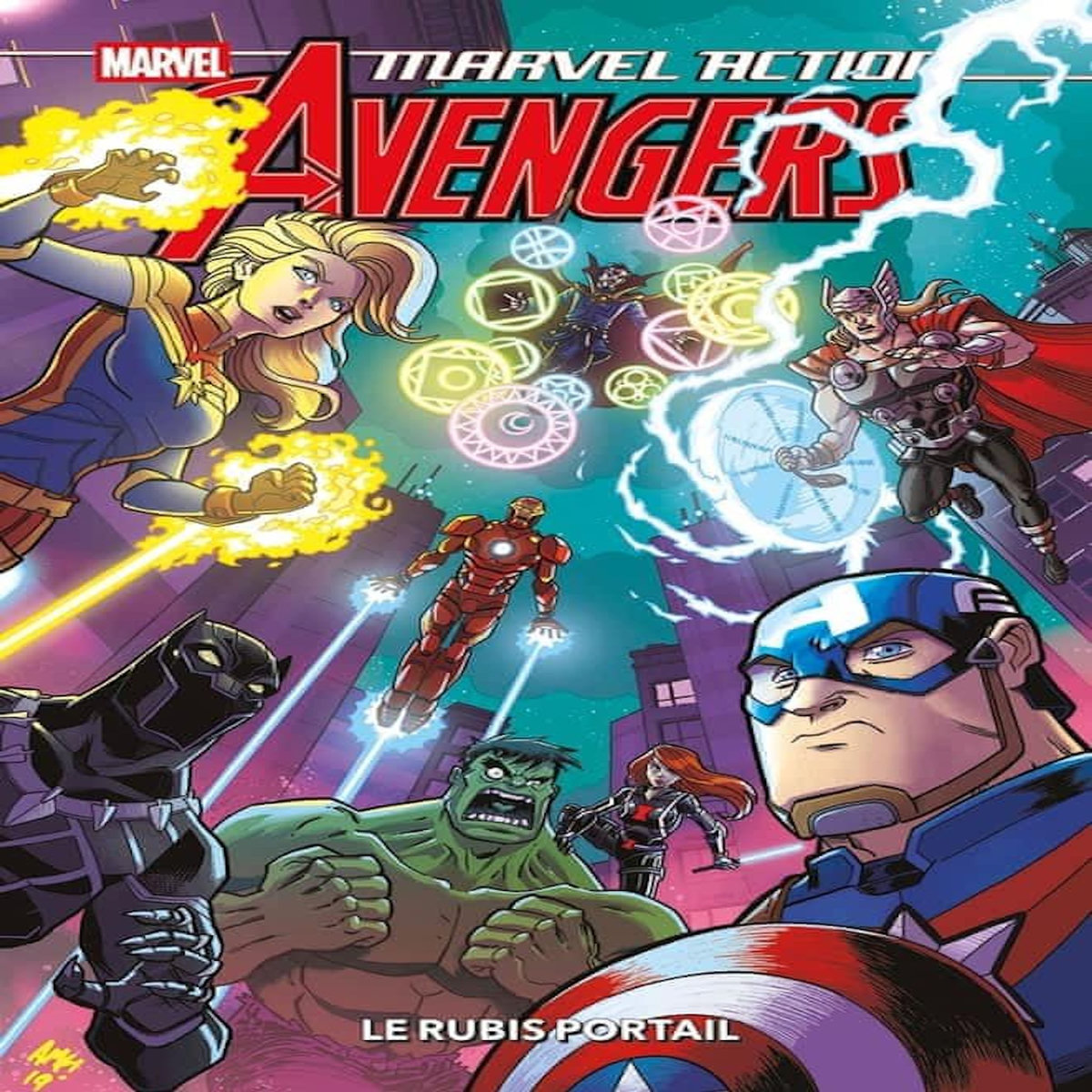 MARVEL ACTION AVENGERS : LE RUBIS PORTAIL, Manning Matthew-K