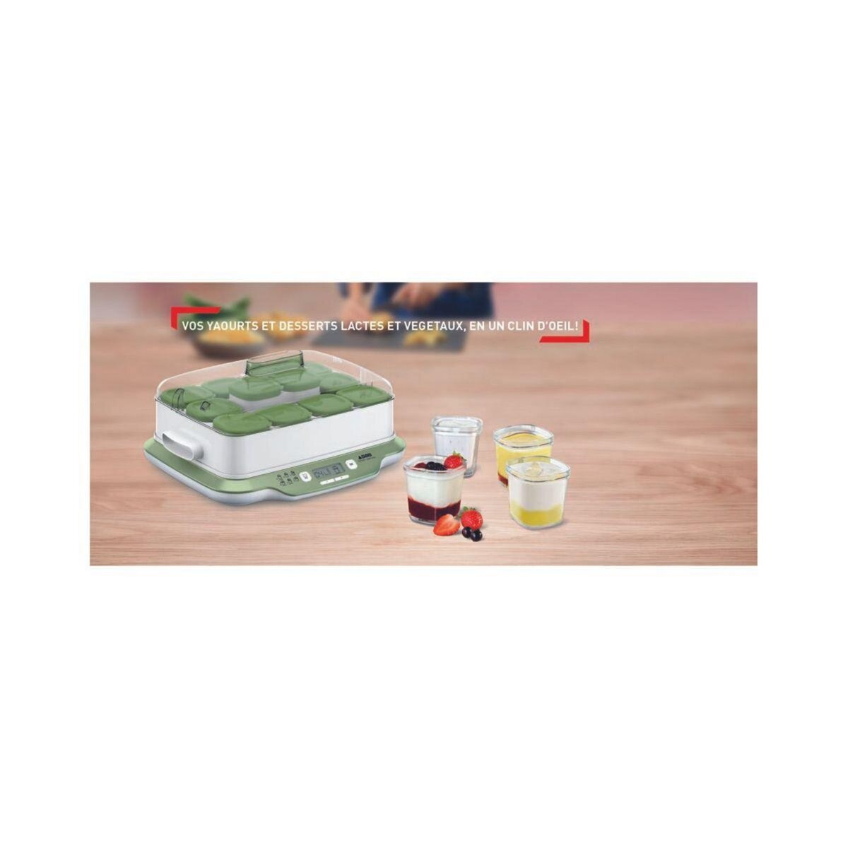 SEB Yaourtière et fromagère YG661310 MultiDelices Express & Végétal