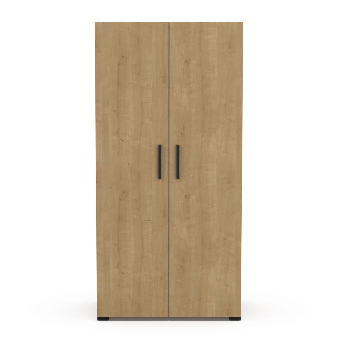 Armoire 2 portes 1 tiroir L90 cm LIZZIE