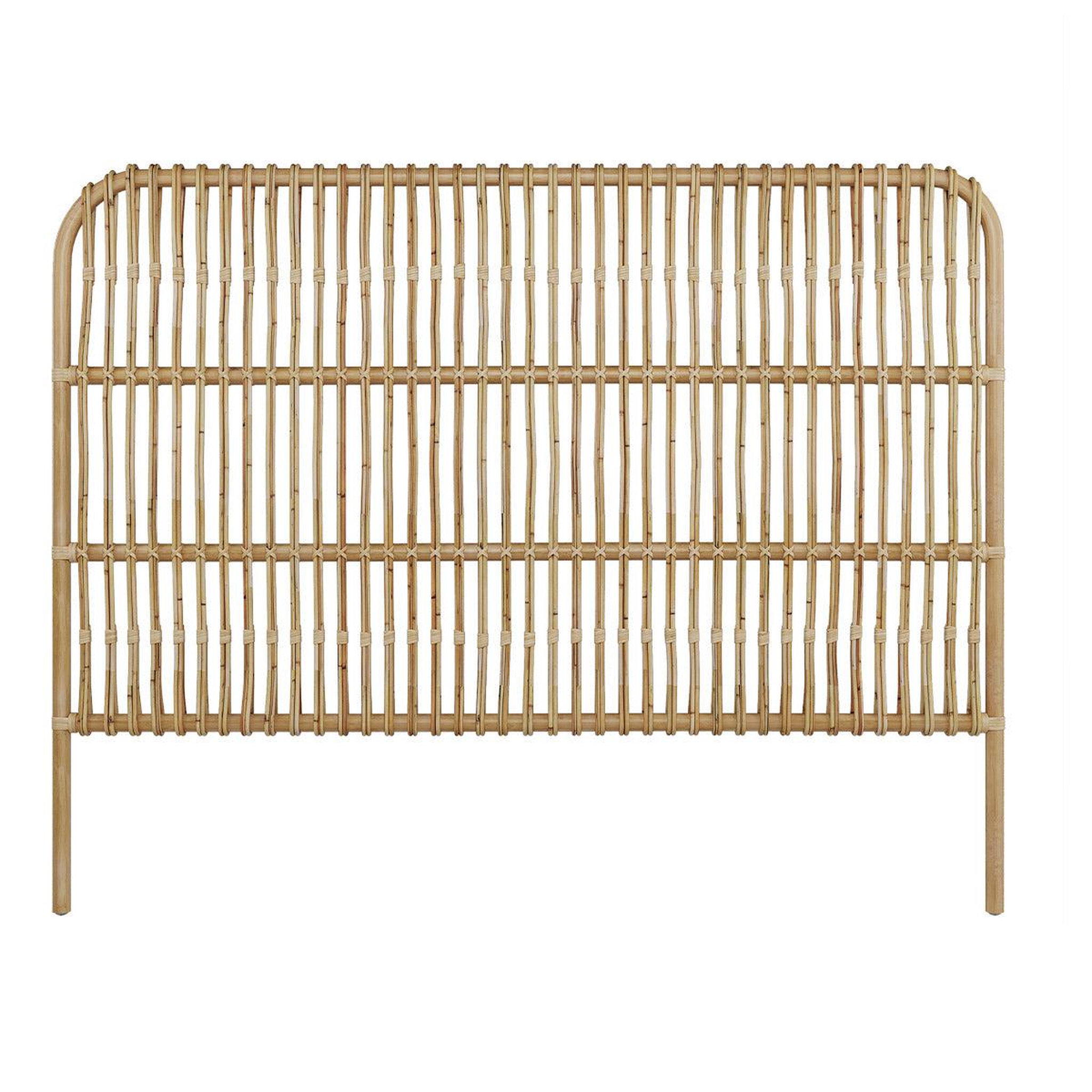 MAISON PAVANE Tête de lit en rotin naturel 140 cm-morphée