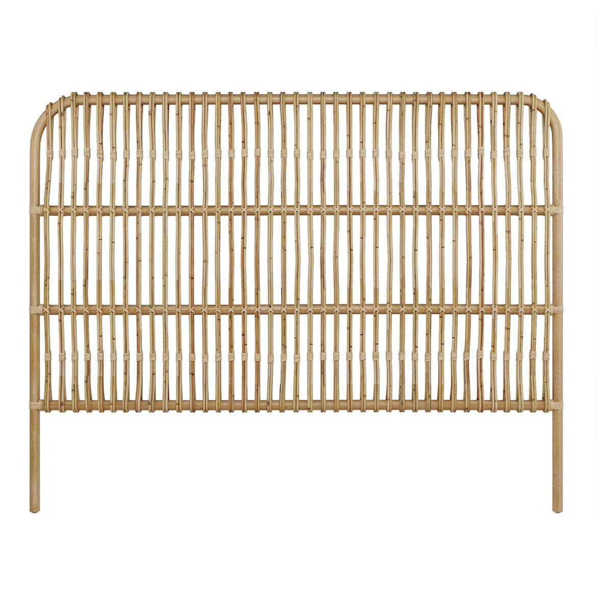 Rendez vous déco Tête de lit en rotin naturel 140 cm-Morphée