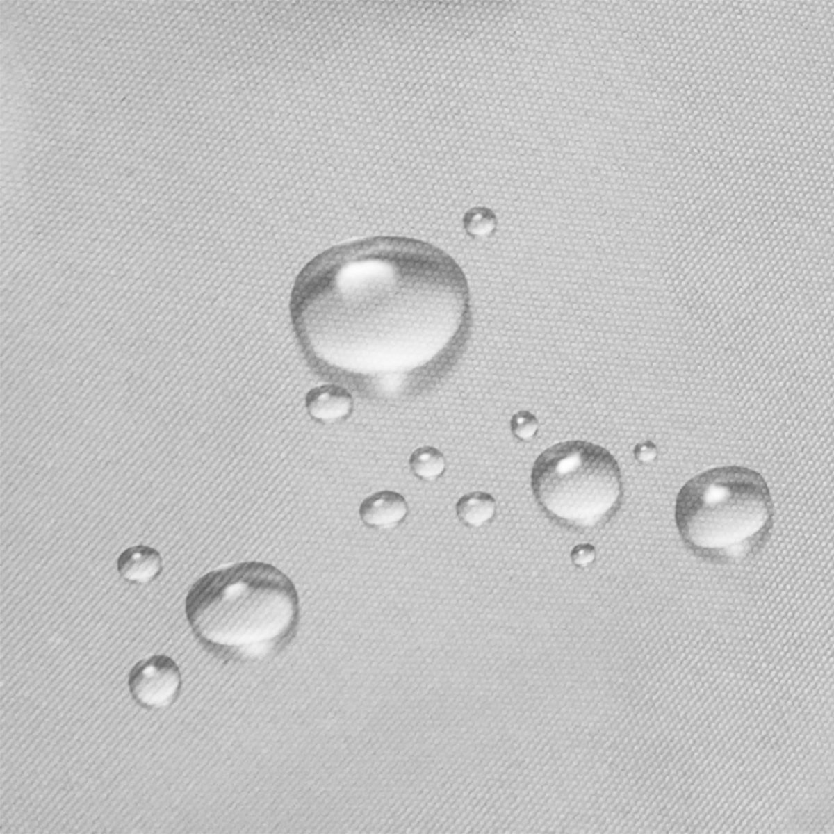 OUTSUNNY Voile d'ombrage triangulaire grande taille 4 x 4 x 4 m polyester imperméabilisé haute densité 160 g/m² gris