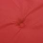 Voir la diapositive 5 : VIDAXL Coussin de banc de jardin rouge 100x50x3 cm tissu oxford