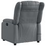 Voir la diapositive 5 : VIDAXL Fauteuil de massage inclinable Gris Similicuir
