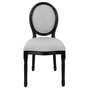 Voir la diapositive 3 : Paris Prix Lot de 2 Chaises Design  Eleonor  96cm Noir & Gris