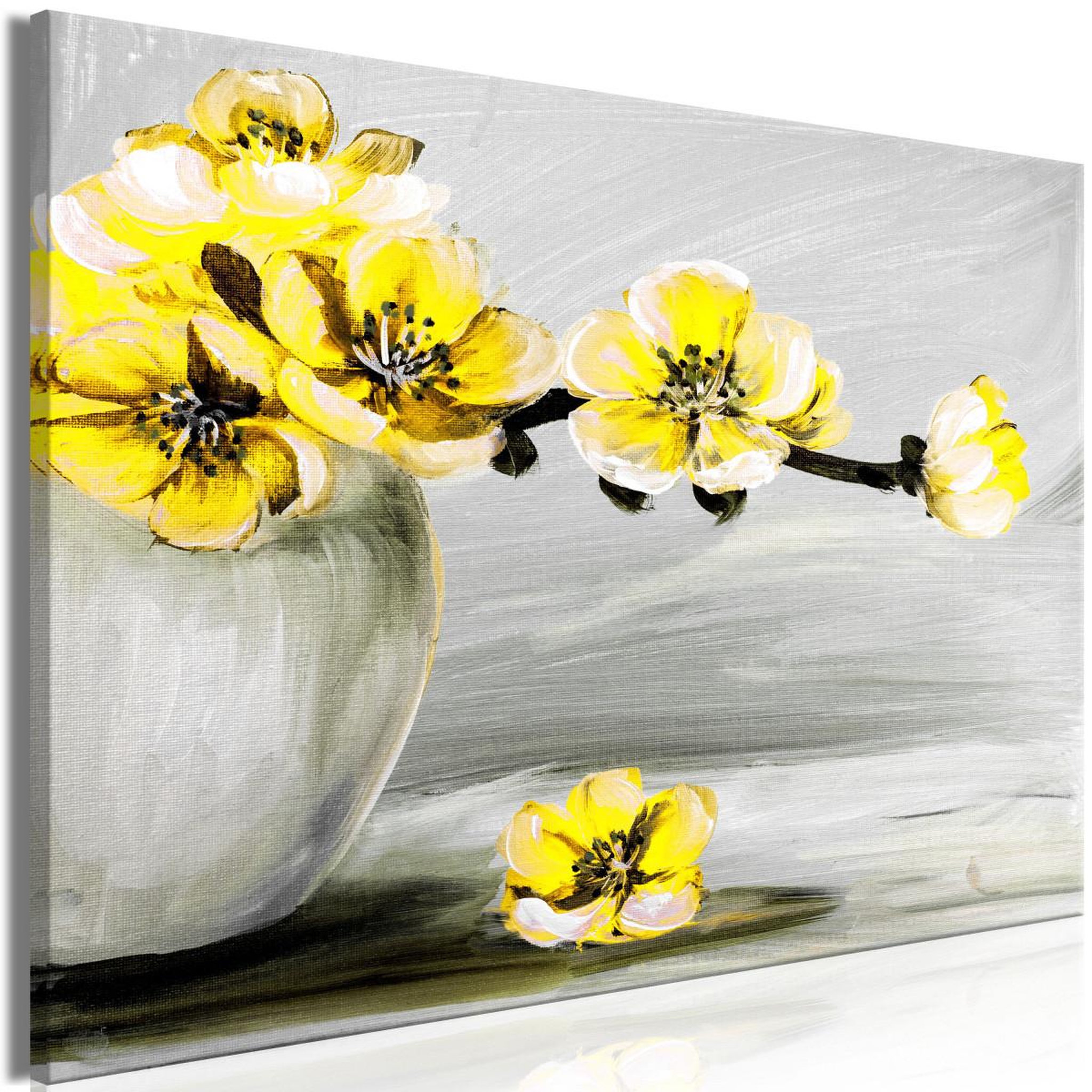 Voir la diapositive 1 : Paris Prix Tableau imprimé  lightness of light wide yellow