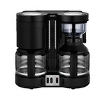 KRUPS Cafetière Krups Duothek Plus KM 8508 avec réservoir en verre