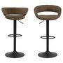 Voir la diapositive 4 : TOILINUX Lot de 2 Tabourets de bar Gracie