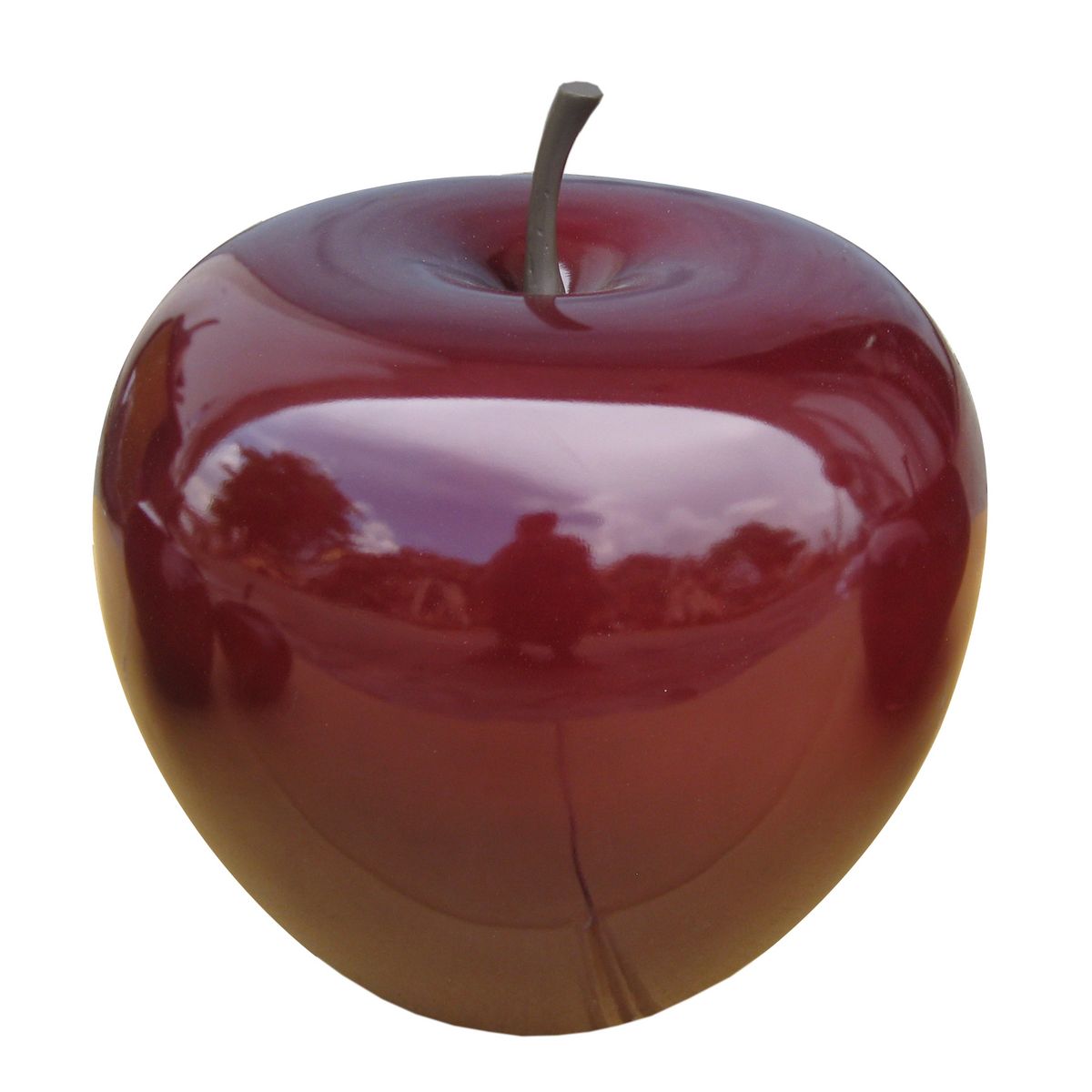 Pomme décorative diam 30 cm hauteur 37 cm