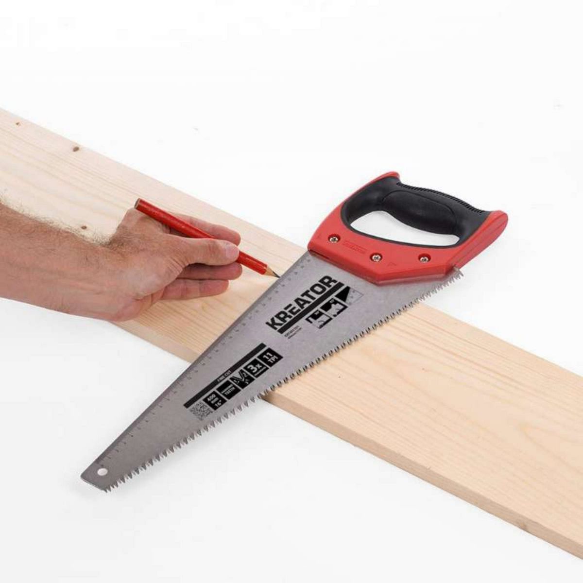  Scie à main 7 TPI Kreator 400mm