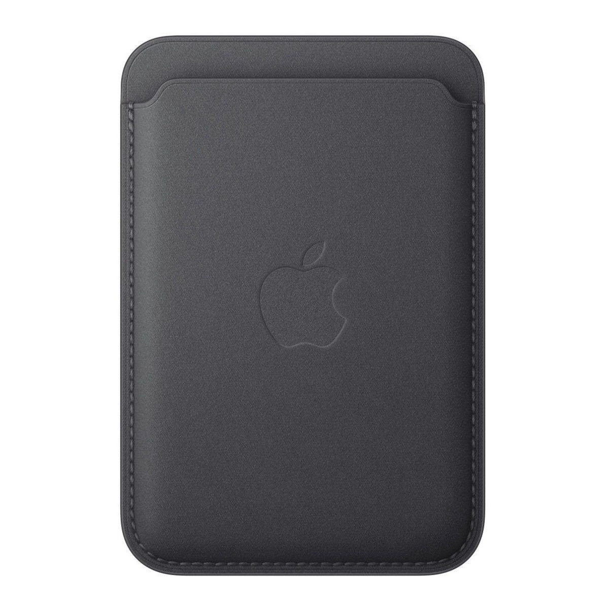 APPLE Porte-cartes MagSafe tissu fin Noir