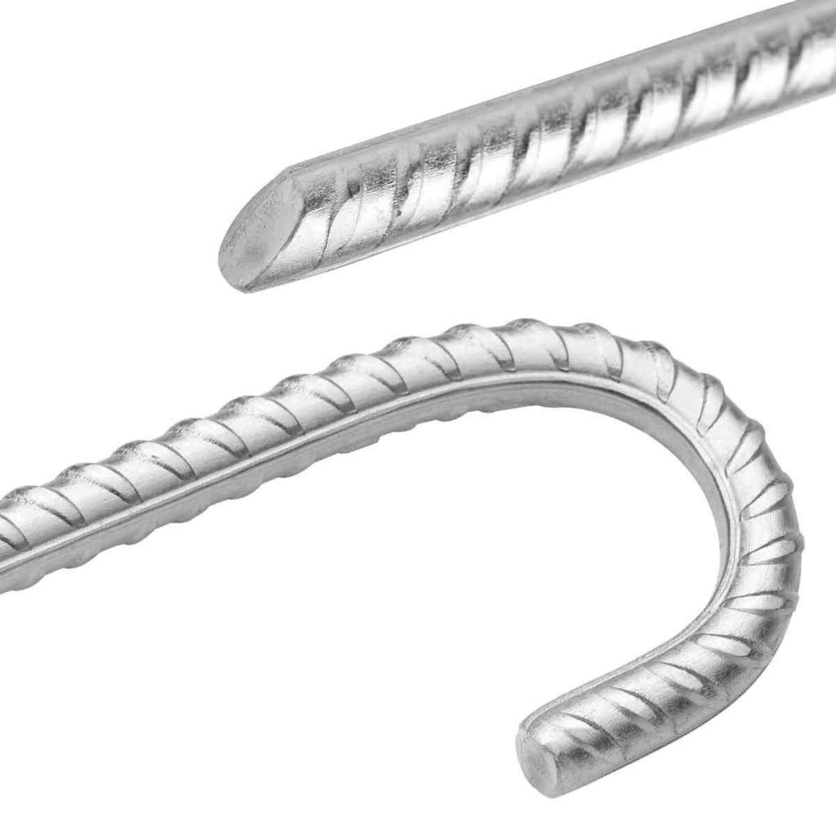 VIDAXL Piquets de tente 12 pcs 41,5 cm Ø12 mm acier galvanise