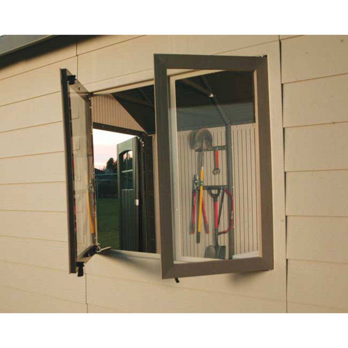 Abri de jardin résine Waitati / 11.22 m²