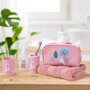 Voir la diapositive 3 : Paris Prix Set 4 Accessoires Salle de Bain Enfant  Chaton  Rose