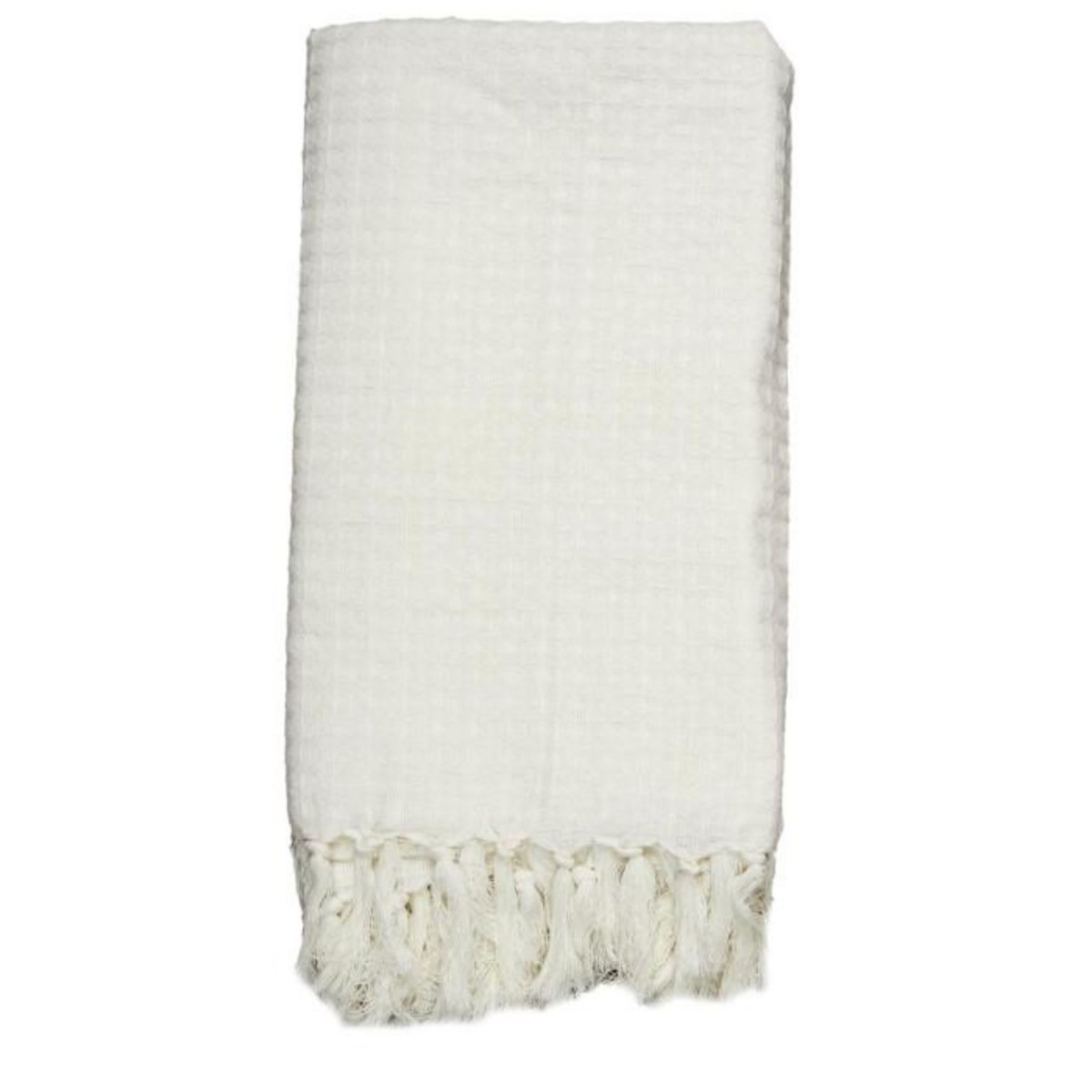 Paris Prix Jeté de Canapé  Gaufré  170x250cm Ivoire