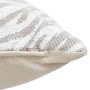 Voir la diapositive 3 : ATMOSPHERA Housse de Coussin Chenille  Jeni  40x40cm Beige Lin