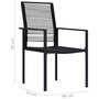 Voir la diapositive 6 : VIDAXL Chaises de jardin lot de 2 Rotin PVC Noir