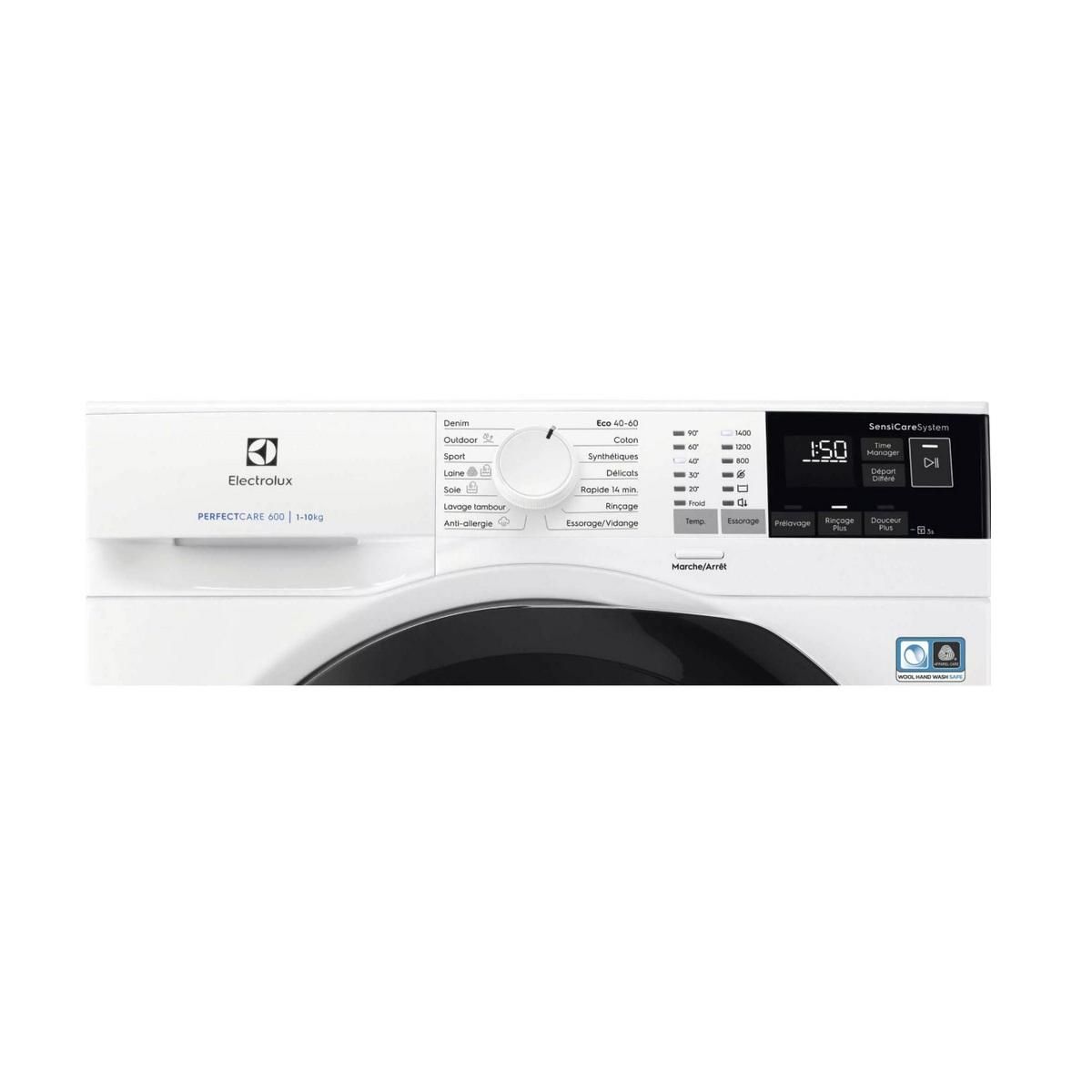 ELECTROLUX Lave-linge hublot 10kg 1400 tours/min - EW6F4130SA