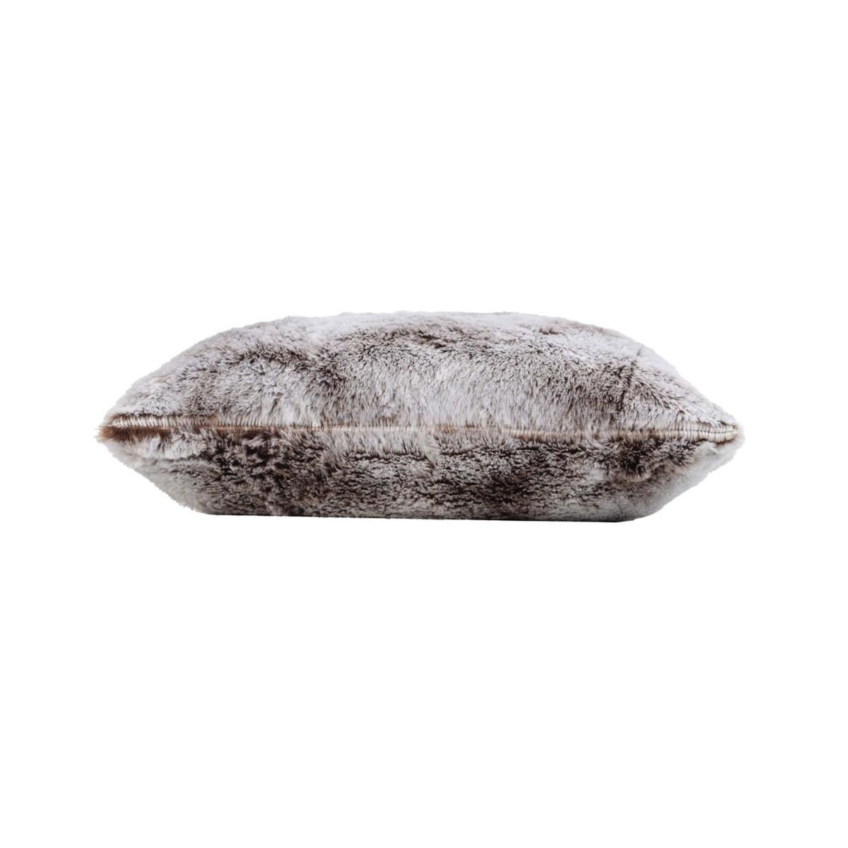 Paris Prix Coussin Imitation Fourrure  Antartic  45x45cm Choco