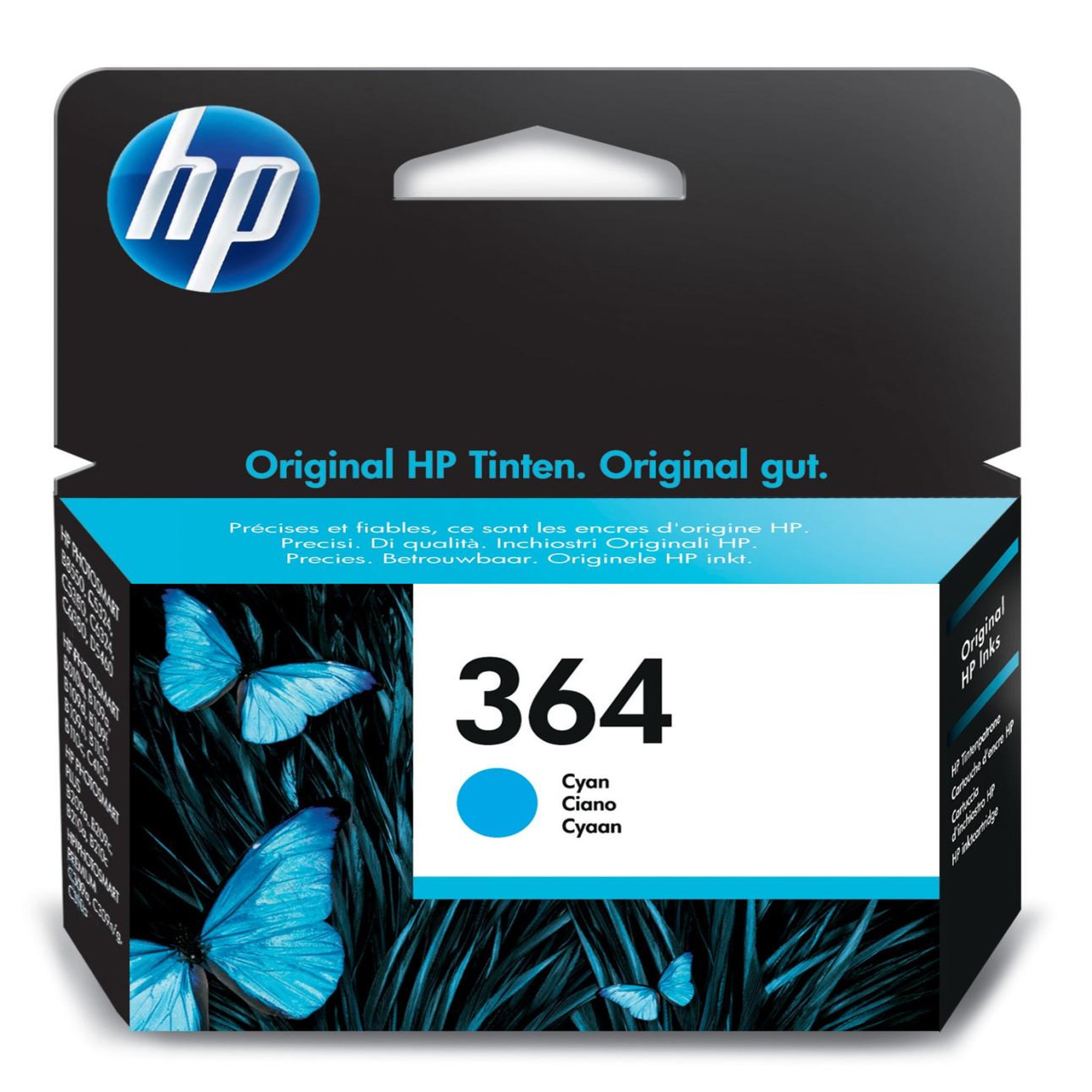 Voir la diapositive 2 : HP Hp 364 cartouche d'encre cyan authentique