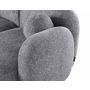 Voir la diapositive 5 : LISA DESIGN Velris - canapé d'angle droit 3 places en tissu moucheté