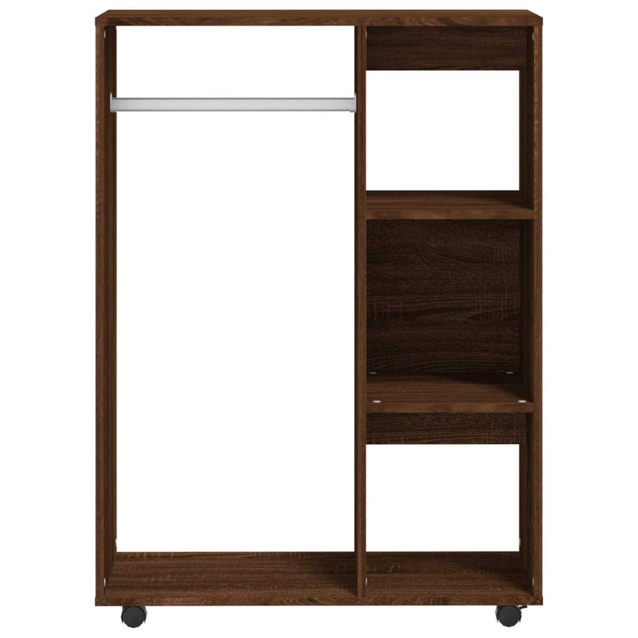 Voir la diapositive 5 : VIDAXL Garde-robe Chene marron 80x40x110 cm Bois d'ingenierie