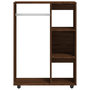 Voir la diapositive 5 : VIDAXL Garde-robe Chene marron 80x40x110 cm Bois d'ingenierie