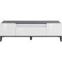 Voir la diapositive 1 : Meuble TV moderne 1 porte 1 tiroir L160cm BARI