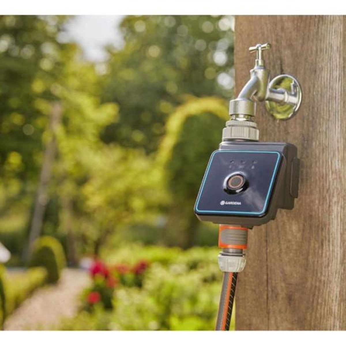 Gardena Programmateur - GARDENA - Bluetooth - Pour robinets 20/27 et 26/34 - 3 programmes indépendants