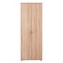 Voir la diapositive 2 : Armoire de rangement multifonctions 2 portes L70cm VISCONTI