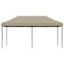 Voir la diapositive 3 : VIDAXL Tente de reception pliable escamotable taupe 580x292x315 cm