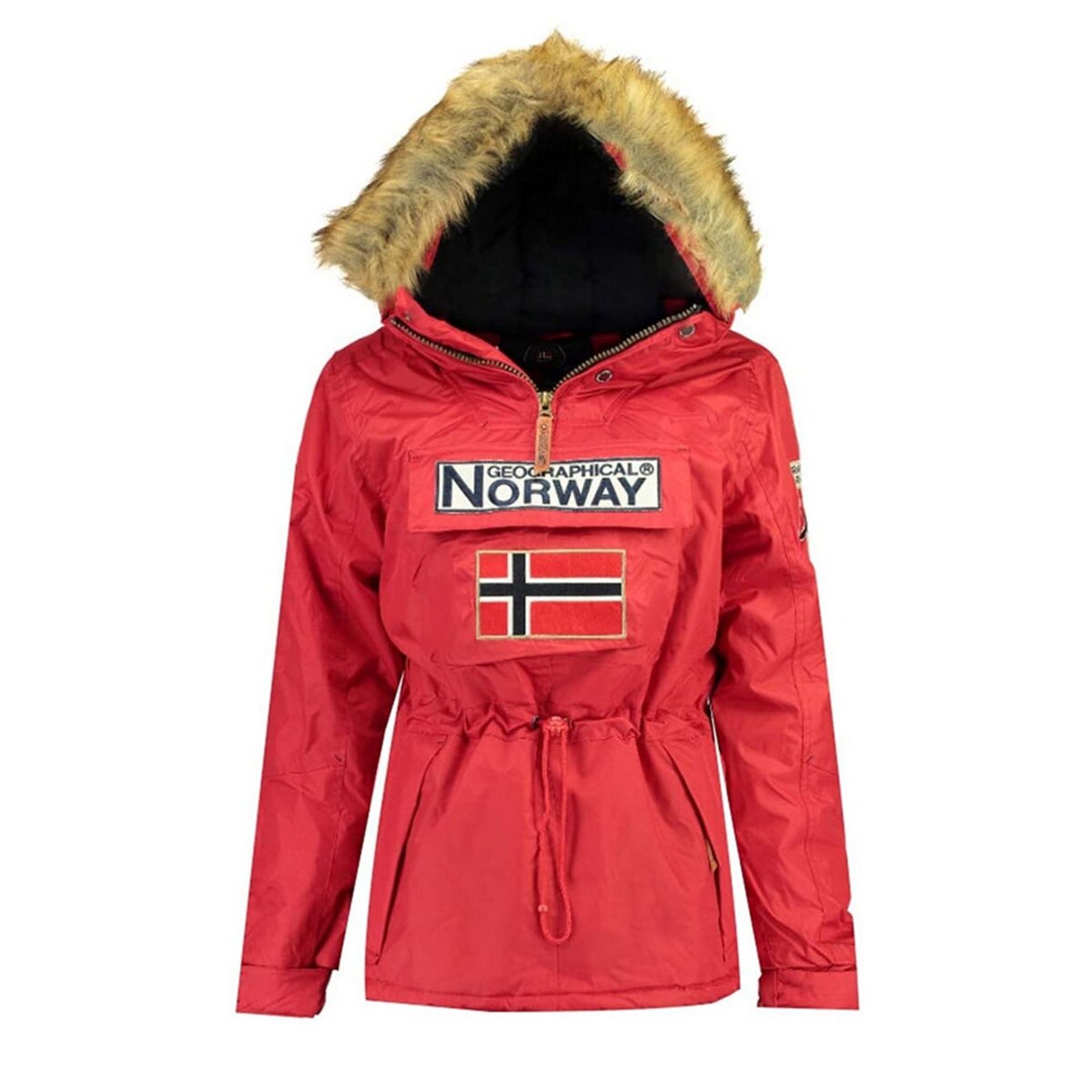 GEOGRAPHICAL NORWAY Parka Rouge Fille Geographical Norway Bridget