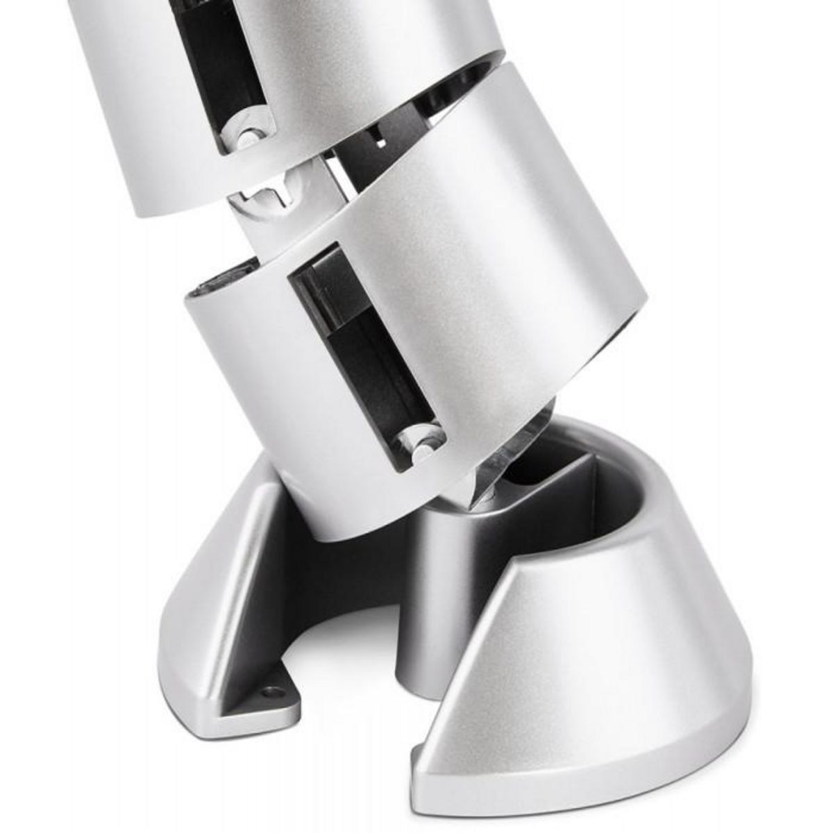 Paris Prix Gaine Passe-Câbles Pour Bureau  Flexible  80cm Argent