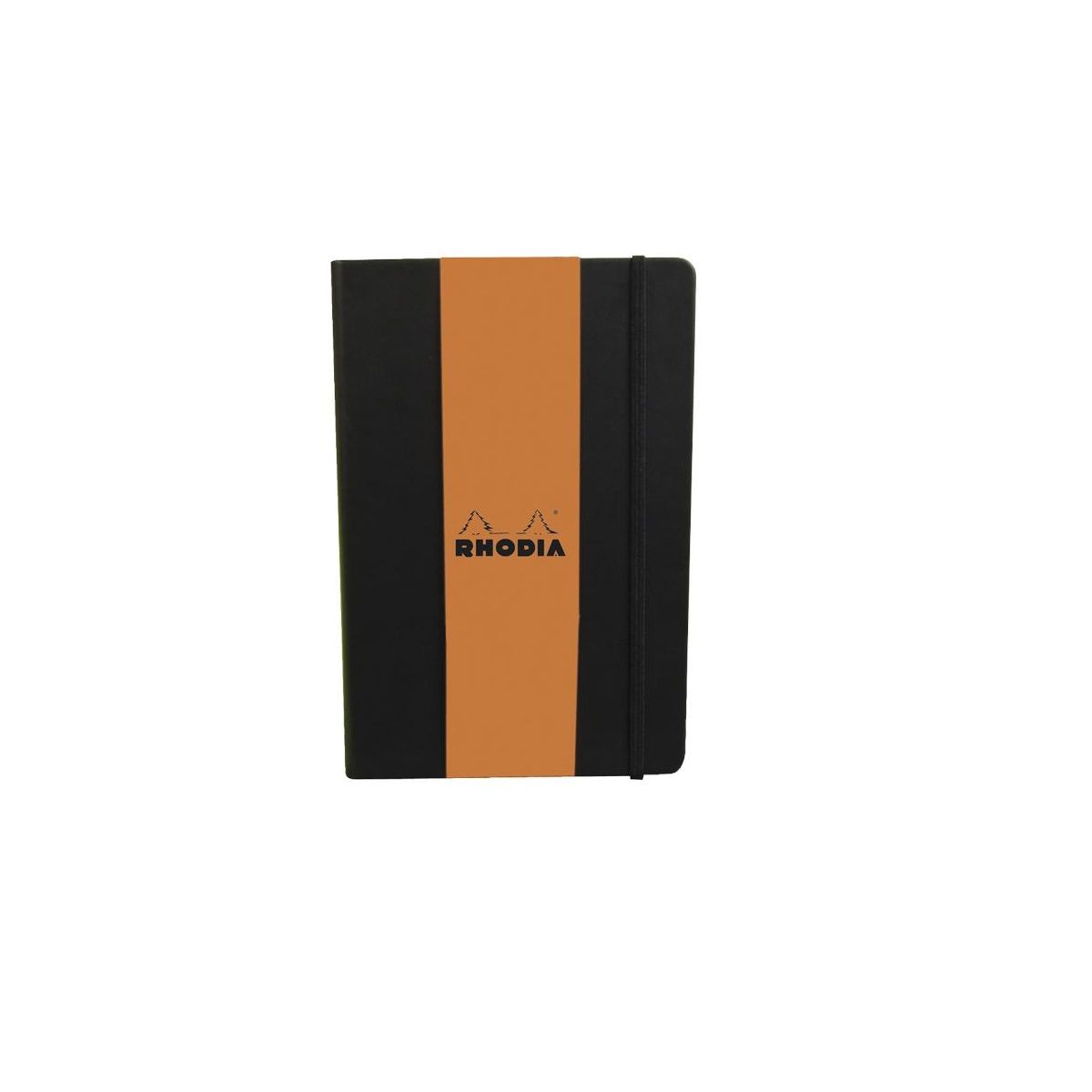 CLAIREFONTAINE Carnet rhodia 14x21cm 192p 80g - Noir