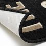 Voir la diapositive 3 : Paris Prix Tapis de Cuisine  Breakfast  50x120cm Noir