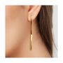 Voir la diapositive 2 : SC BOHEME Boucles d'oreilles en acier par SC Bohème