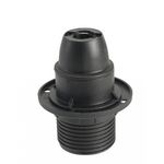 CENTRALE BRICO Douille électrique e14 à vis thermoplastique noir