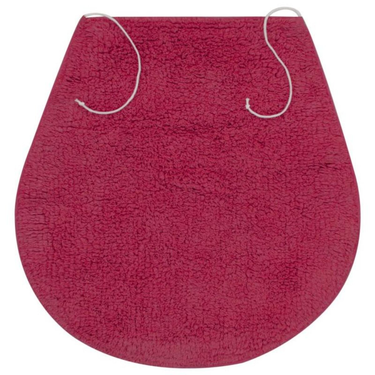 VIDAXL Jeu de tapis de salle de bain 3 pcs Tissu Fushsia