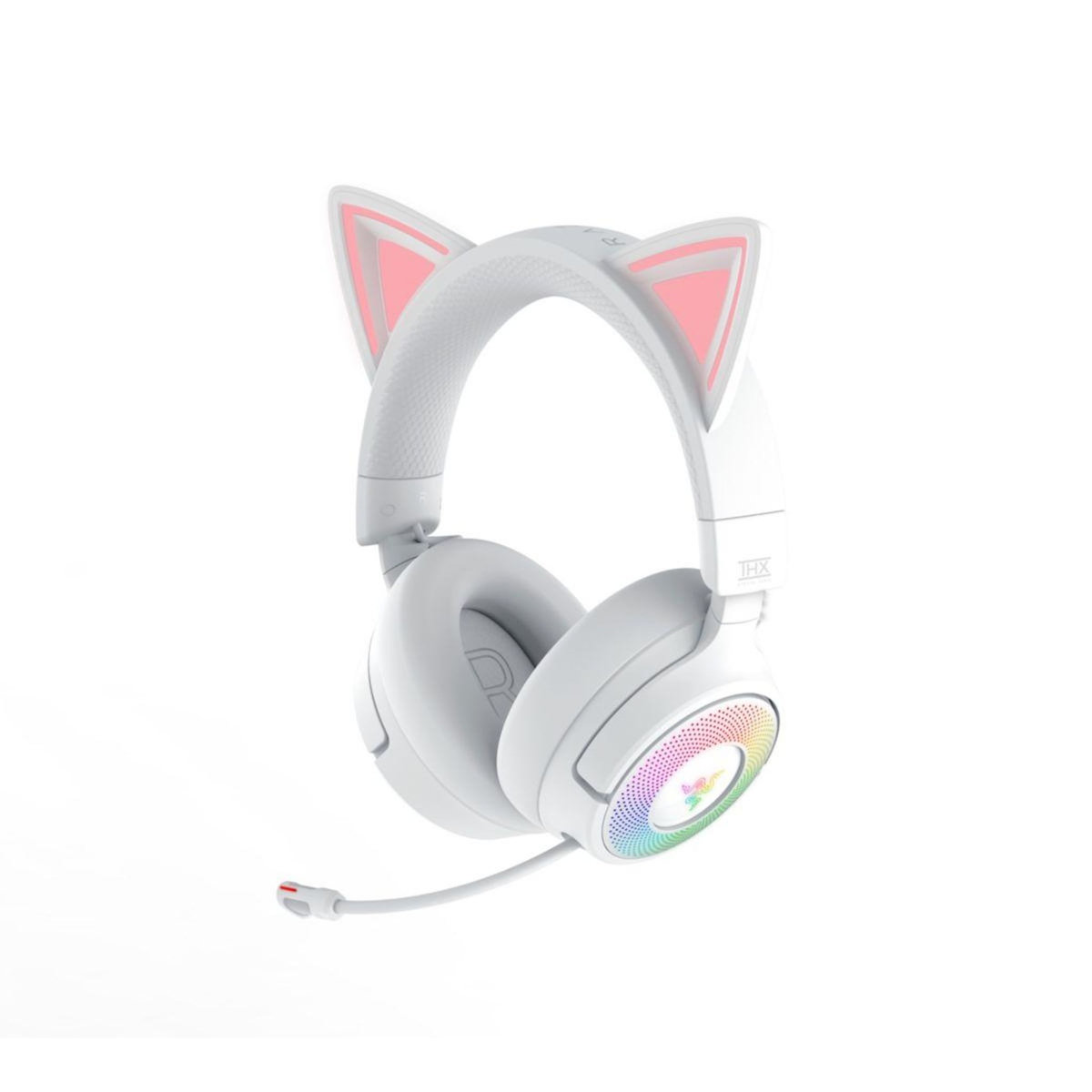 Razer Casque gamer KRAKEN KITTY V3 PRO BLANC