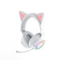 Voir la diapositive 2 : Razer Casque gamer KRAKEN KITTY V3 PRO BLANC