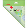 Voir la diapositive 1 : AUCHAN Equerre en plastique extra résistant 45° 15cm coloris aléatoire