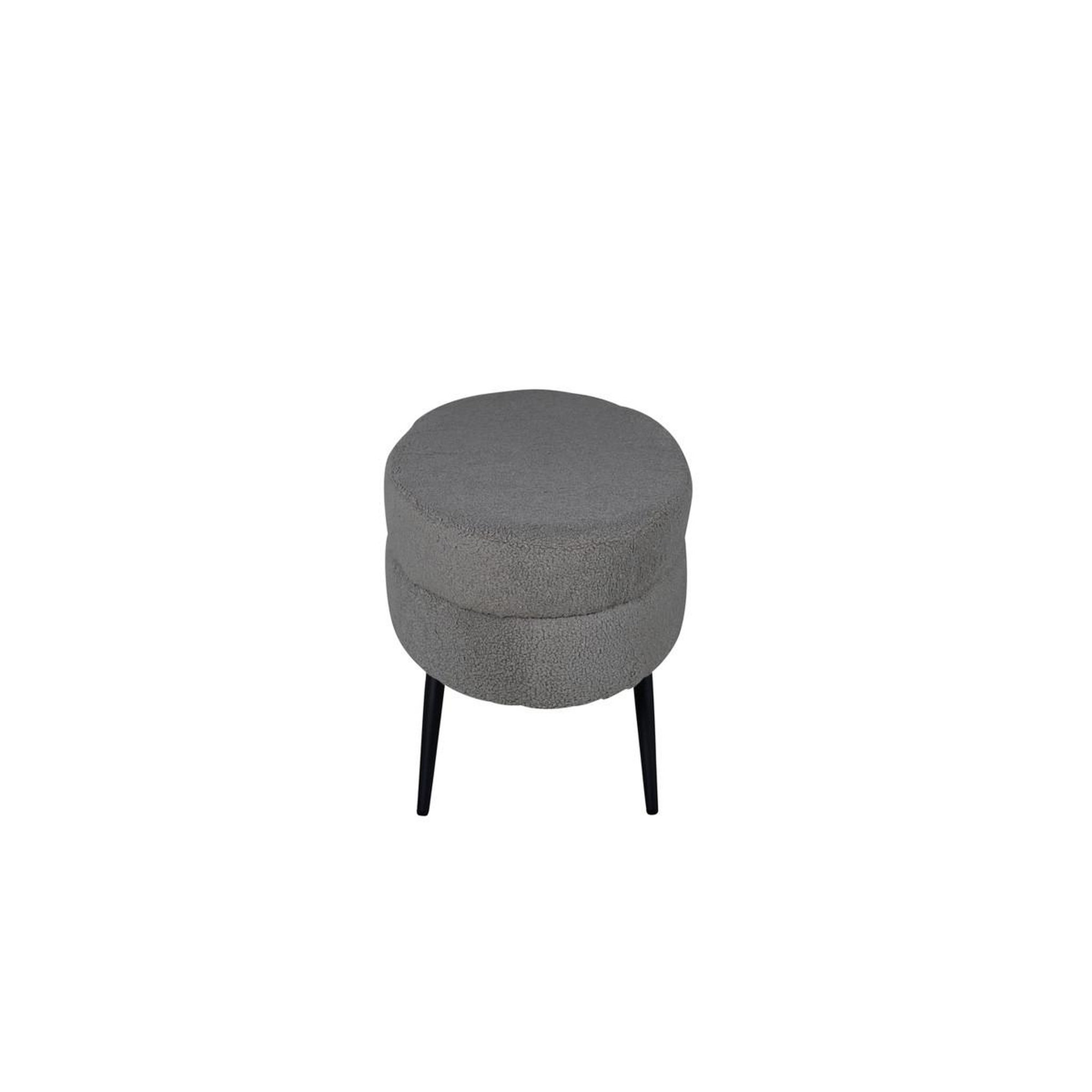 Voir la diapositive 3 : Paris Prix Pouf design bouclette  otto  100cm grège
