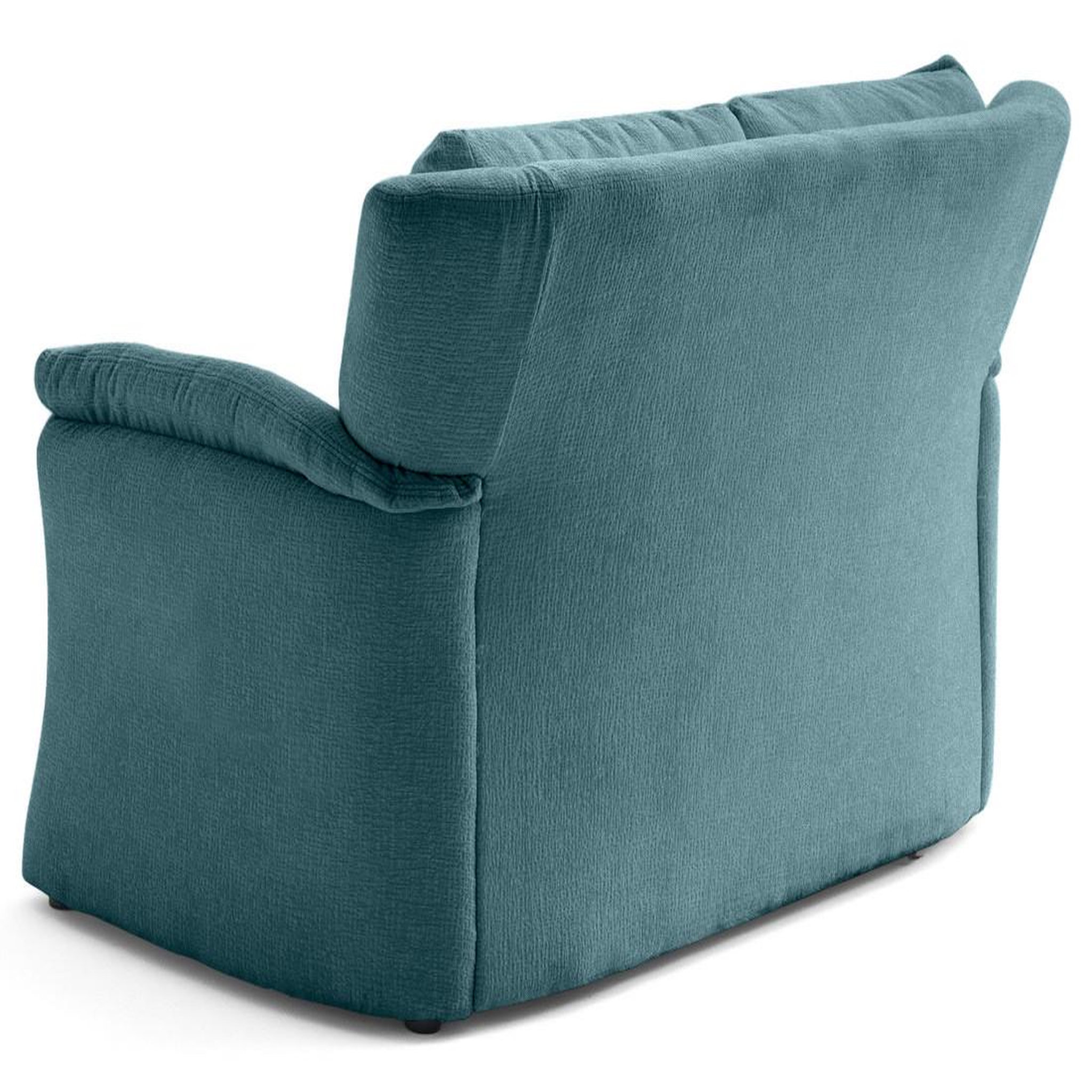 Voir la diapositive 6 : LISA DESIGN Bastille - canapé droit 2 places en tissu velours relief