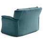 Voir la diapositive 6 : LISA DESIGN Bastille - canapé droit 2 places en tissu velours relief