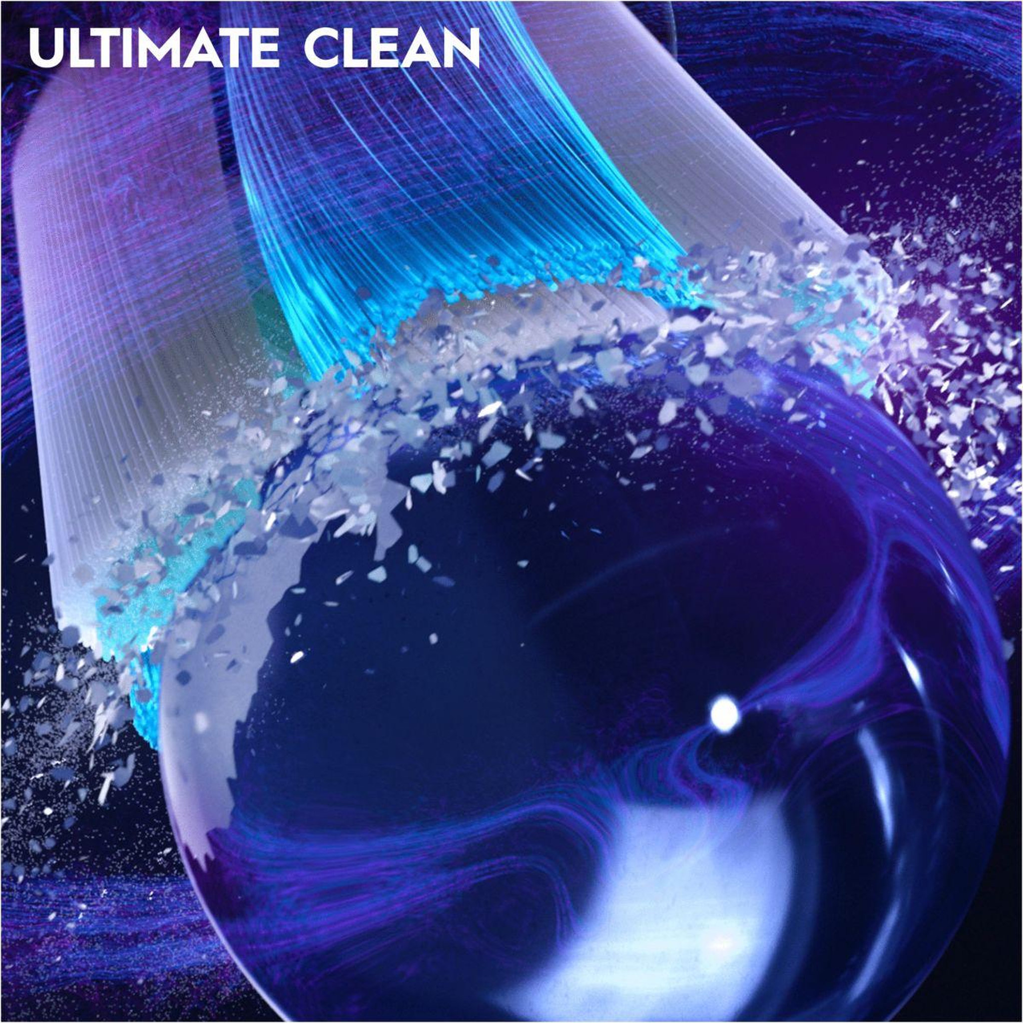 Voir la diapositive 3 : ORAL B Brossette dentaire 6 XL Pack iO Ultimate Clean (Black)