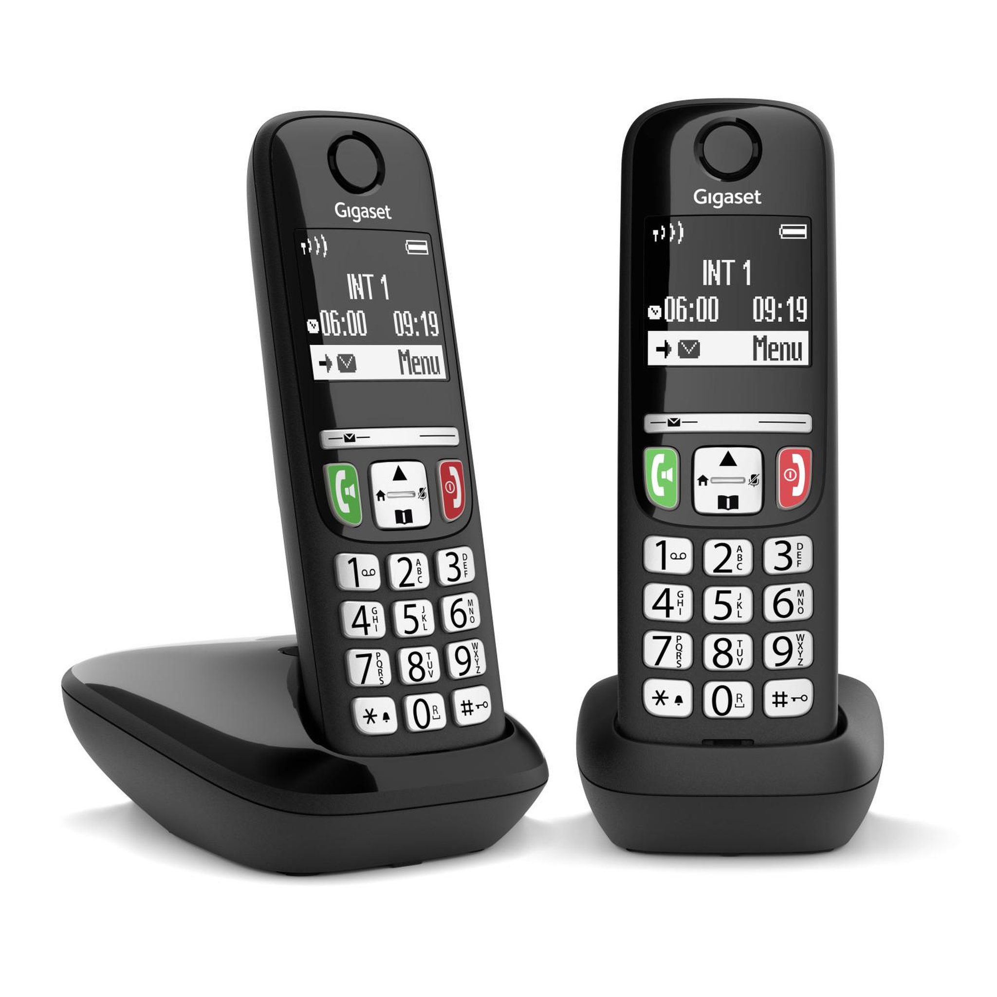 GIGASET TÉLÉPHONE SANS FIL Gigaset E270 DUO NOIR